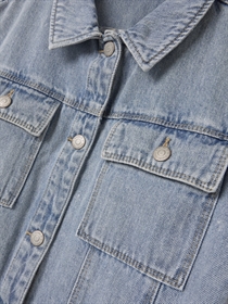 NAME IT Denim Skjorte Ava Light Blue